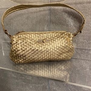 Gold quilt Elliott Lucca purse NWOT